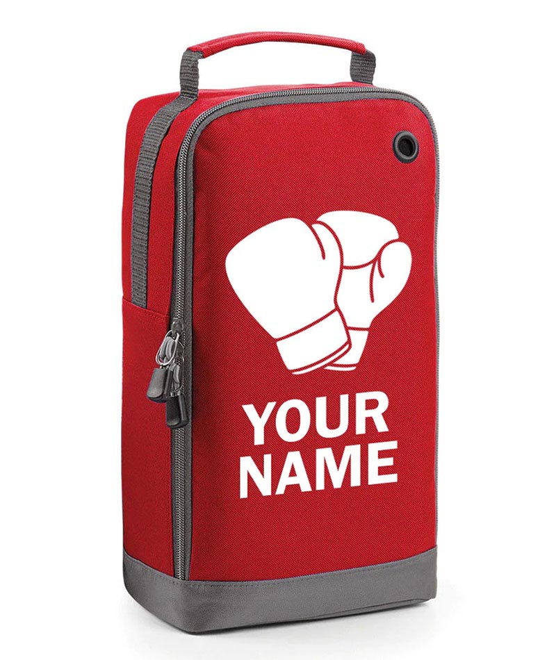 Personalised Any Name Boxing Gloves Boot Bags Sports School Gym PE Accessories Kit Bag