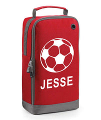 Personalised Any Name Rugby Football Boot Bags Sports School Gym PE Shoe Kit Bag