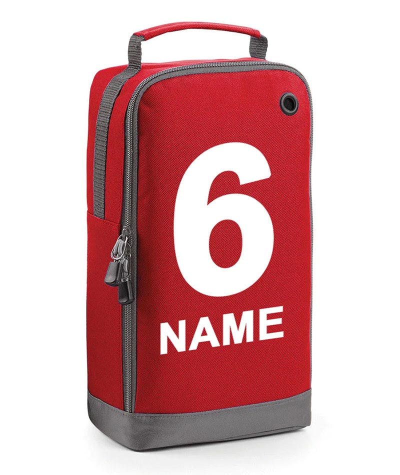 Personalised Any Number and Name Boot Bags Football Rugby Sports PE Gym Kit Bag