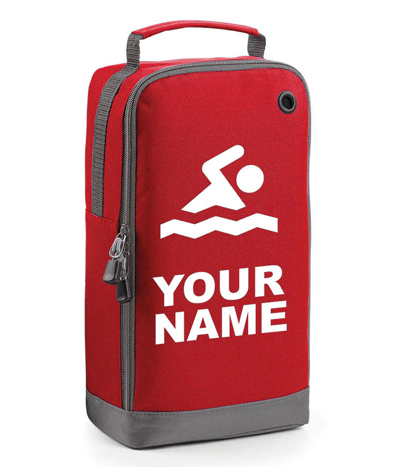 Personalised Any Name Swimming Boot Bags Sport School Gym PE Accessories Kit Bag