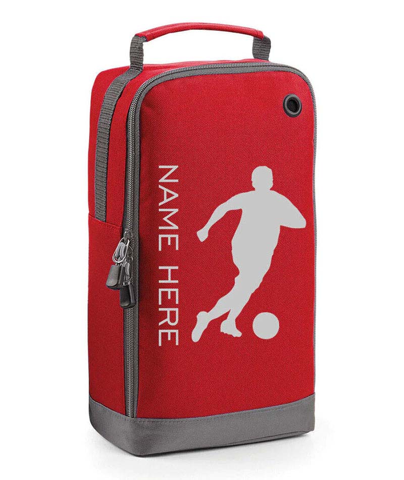 Personalised Childrens Boot Bag Boys Football Rugby Kids Sports Footy PE Kit Bag