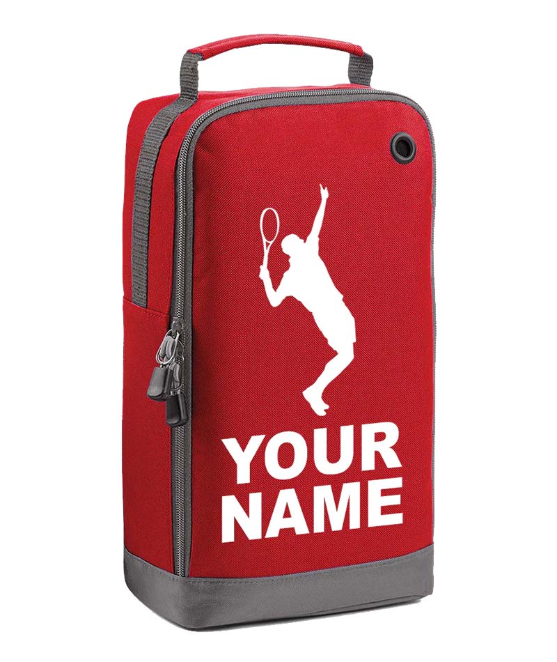 Personalised Any Name Tennis Boot Bags Sports School Gym PE Accessories