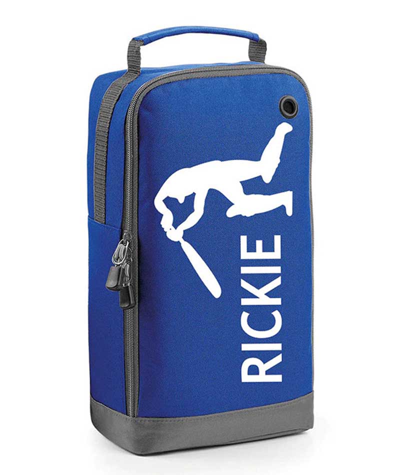 Personalised Any Name Cricket Boot Bags Sports School Gym PE Accessories Kit Bag