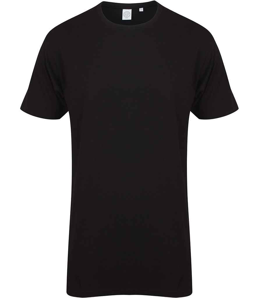SF Clothing Longline Dipped Hem TShirt