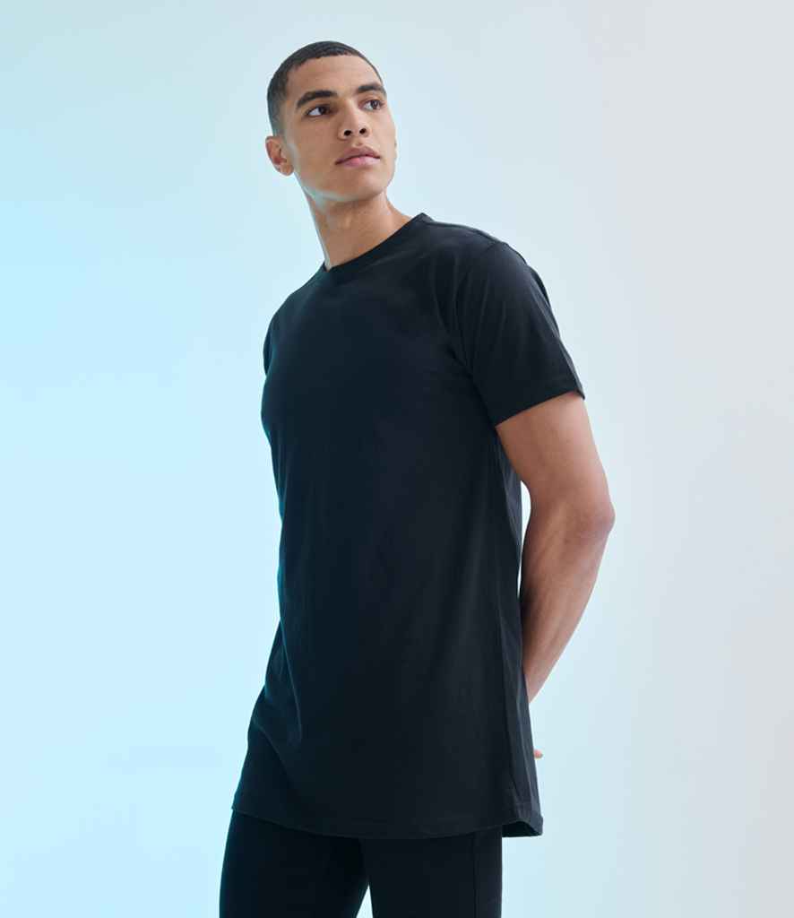 SF Clothing Longline Dipped Hem TShirt