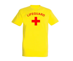 Lifeguard Men Fancy Dress Costume T-shirts + Shorts + Cap