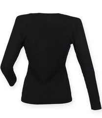 SF Clothing Ladies Feel Good Long Sleeve Stretch TShirt