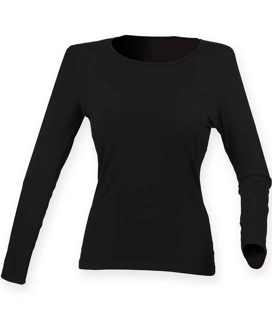 SF Clothing Ladies Feel Good Long Sleeve Stretch TShirt