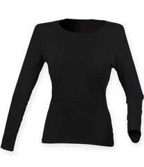 SF Clothing Ladies Feel Good Long Sleeve Stretch TShirt