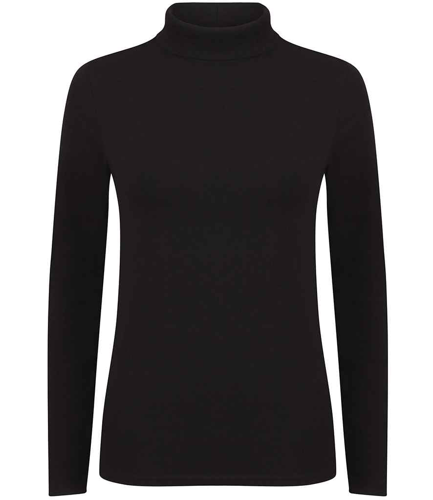 SF Clothing Ladies Feel Good Stretch Roll Neck TShirt