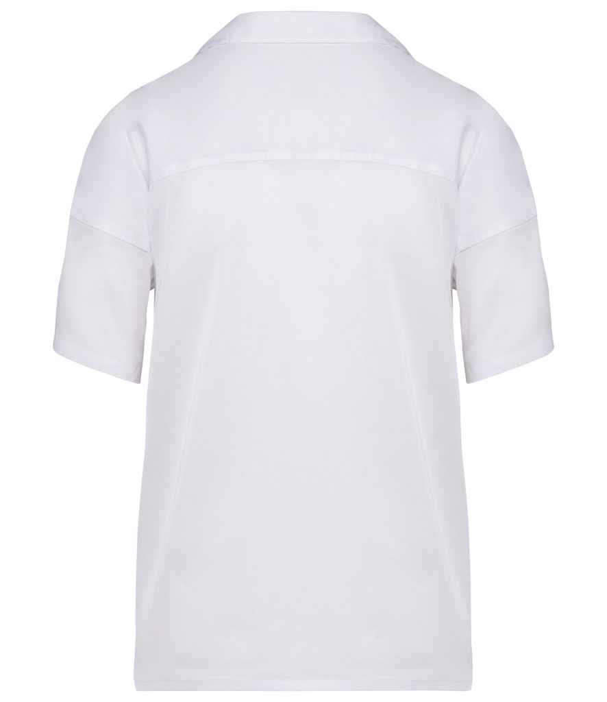 Spasso Ladies Short Sleeve Oversized TENCEL Shirt