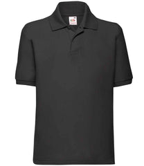Fruit of the Loom Kids PolyCotton Piqu Polo Shirt