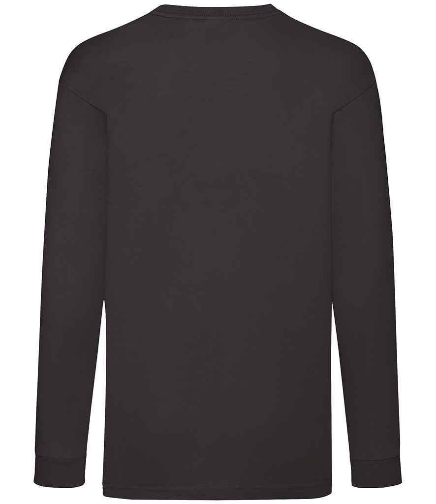Fruit of the Loom Kids Long Sleeve Value TShirt