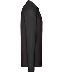 Fruit of the Loom Premium Long Sleeve Cotton Piqu Polo Shirt