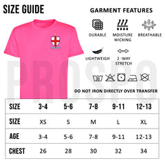 Personalised England Style Kit Football Shirt for Girls Best Birthday Gift