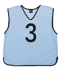 Personalised Custom Front and Back Numbered Football Training Bibs