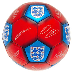 England FA Red & Blue Signature Football