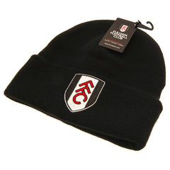 Fulham FC Black Cuff Beanie