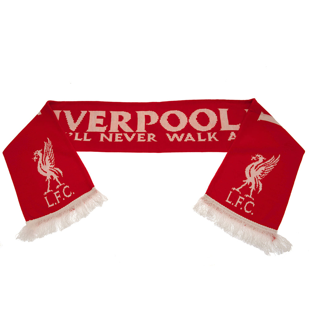 Liverpool FC White Liverbird Scarf