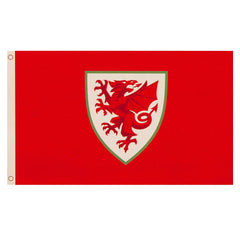 FA Wales Core Crest Flag