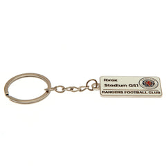 Rangers FC Embossed Street Sign Keyring