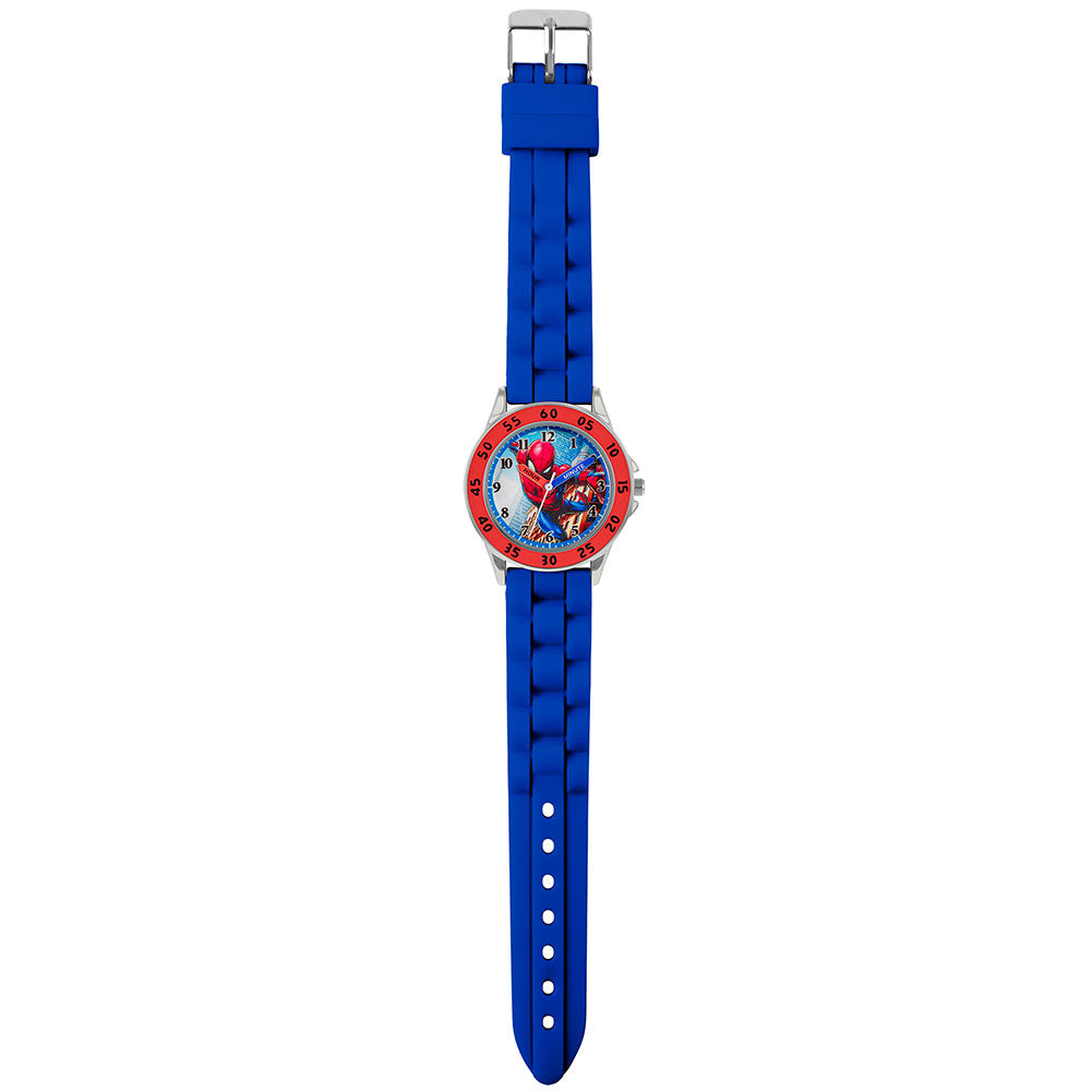Spider-Man Web Sling Junior Time Teacher Watch