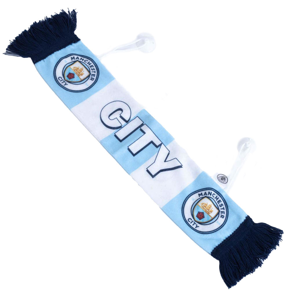 Manchester City FC Mini Car Bar Scarf