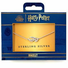 Harry Potter Sterling Silver Charm Bracelet Golden Snitch