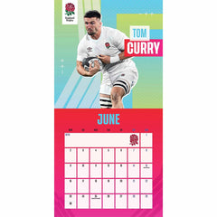England RFU Square Calendar 2025