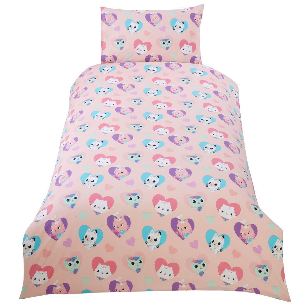 Gabbys Dollhouse Hugs Single Duvet Set