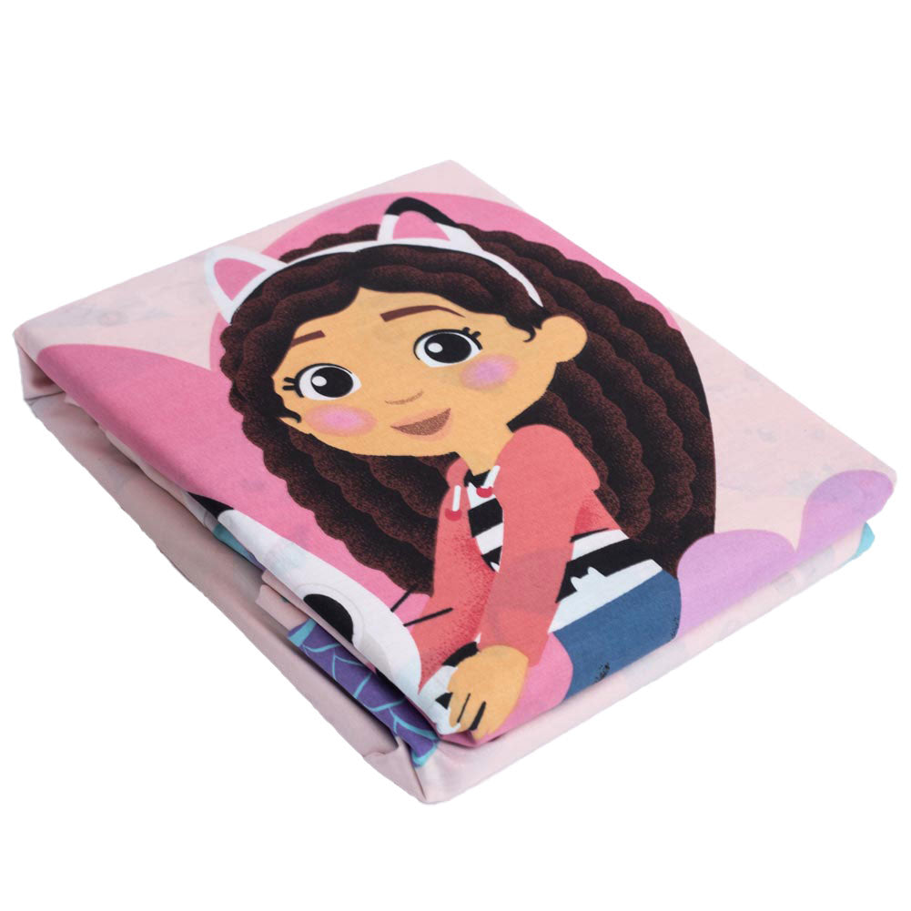 Gabbys Dollhouse Hugs Single Duvet Set