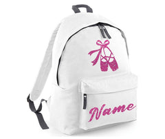 Personalised Gymnastics School Backpack Kids Any Name Text Girls Casual Travel