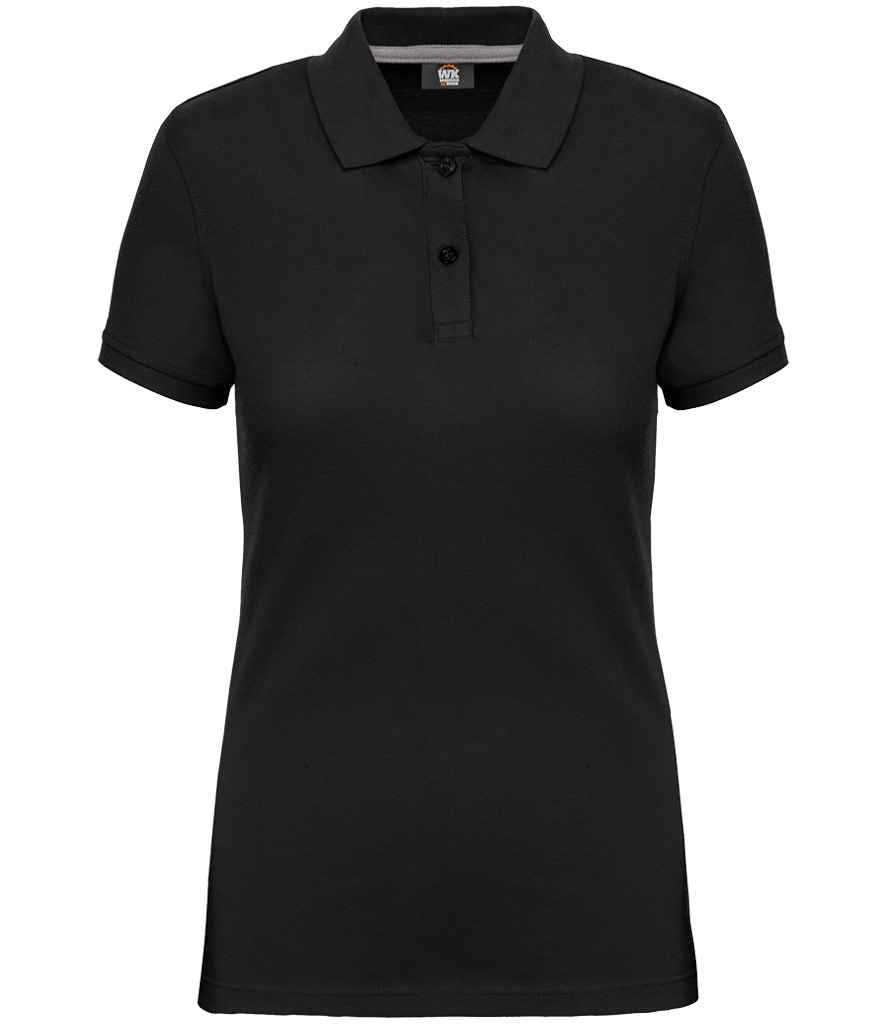 WK Designed to Work Ladies AntiBacterial Piqu Polo Shirt