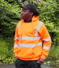Warrior HiVis Pull On Hoodie