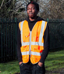 Warrior HiVis Executive Waistcoat