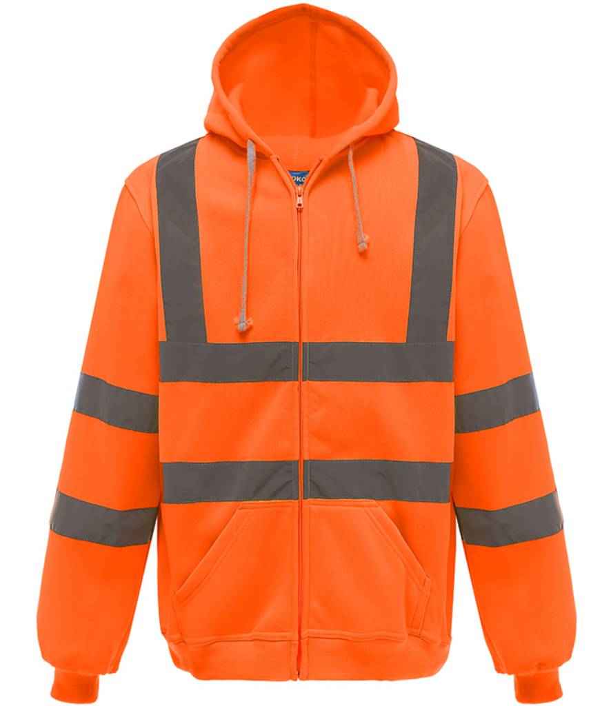 Yoko HiVis Zip Hoodie