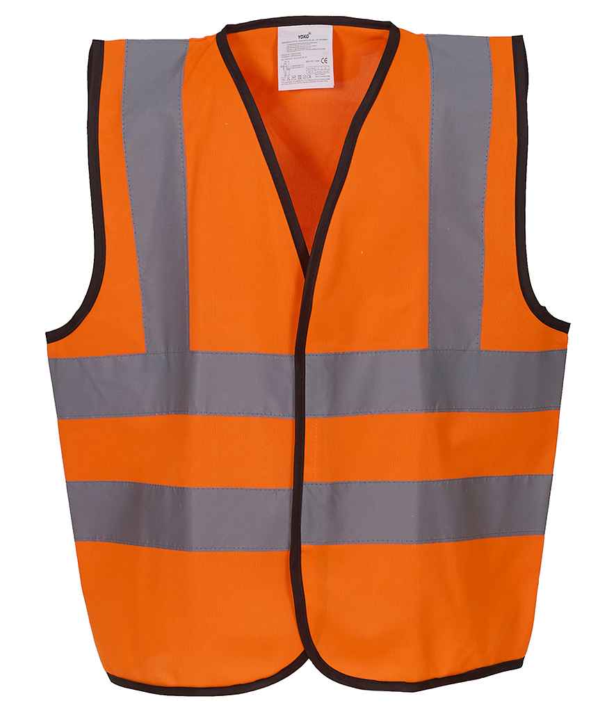 Yoko Kids HiVis Two Band and Braces Waistcoat