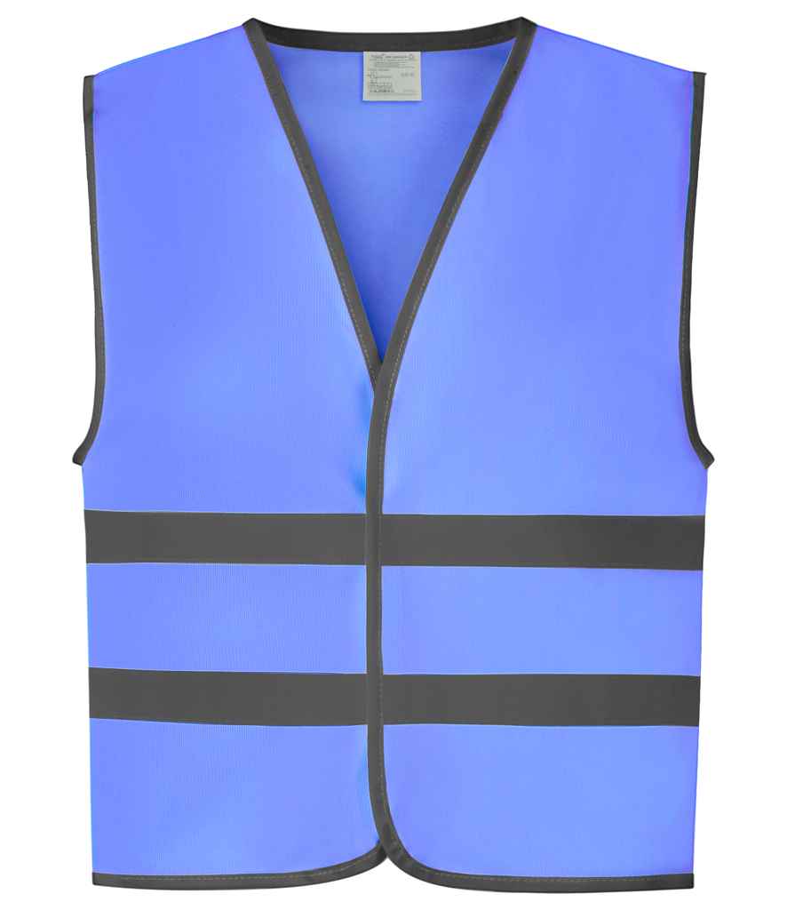 Yoko Kids HiVis Two Band Waistcoat