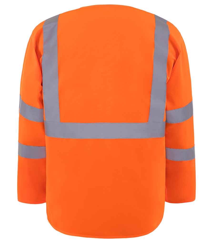 Yoko HiVis Executive Long Sleeve Waistcoat