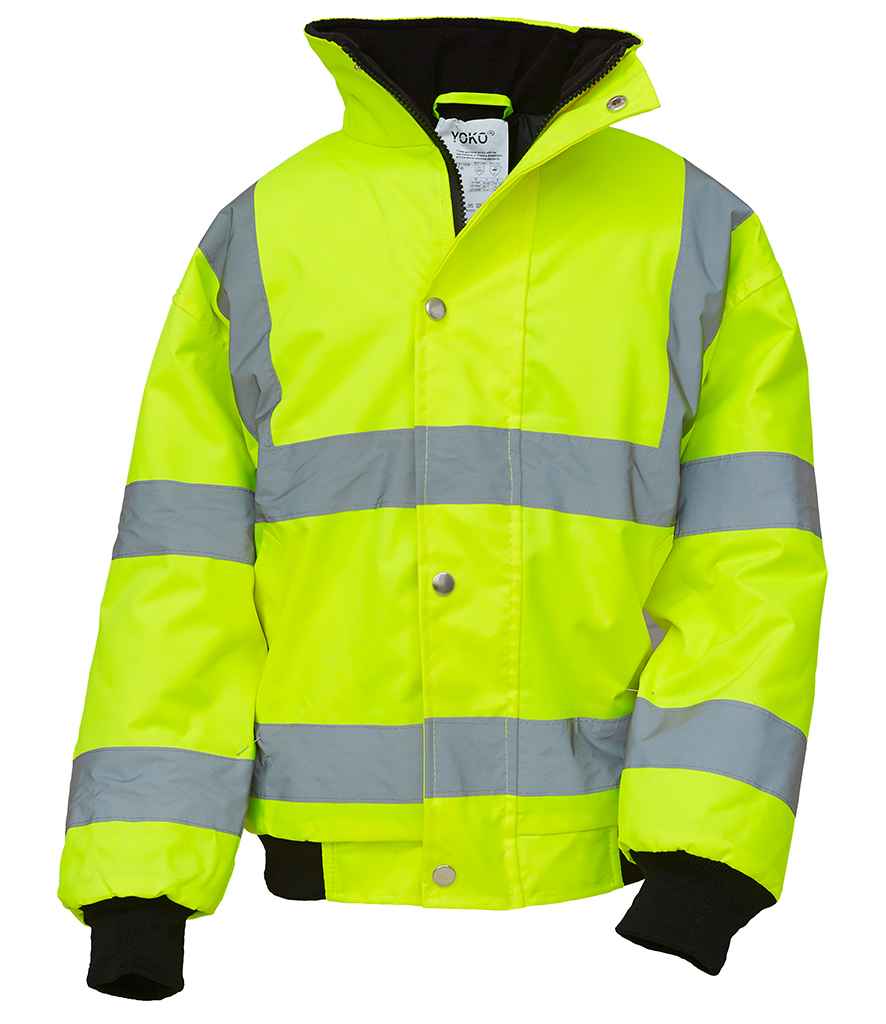 Yoko Kids HiVis Bomber Jacket