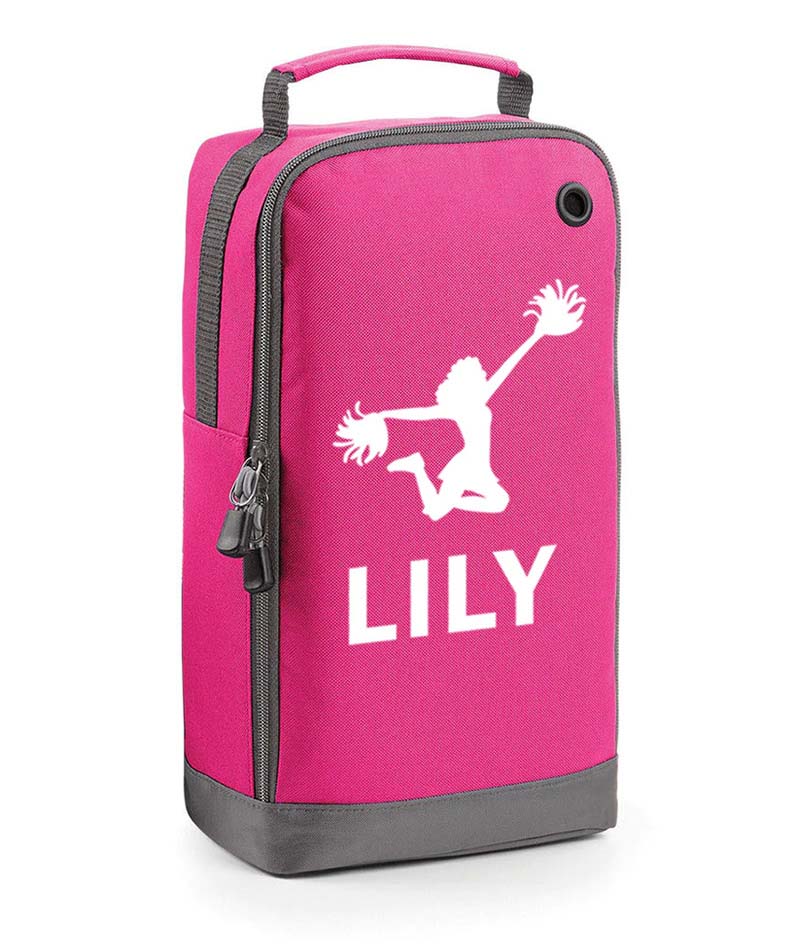 Personalised Any Name Gymnastics Cheerleader Dancer Boot Bags Sports Pe Kit Gift