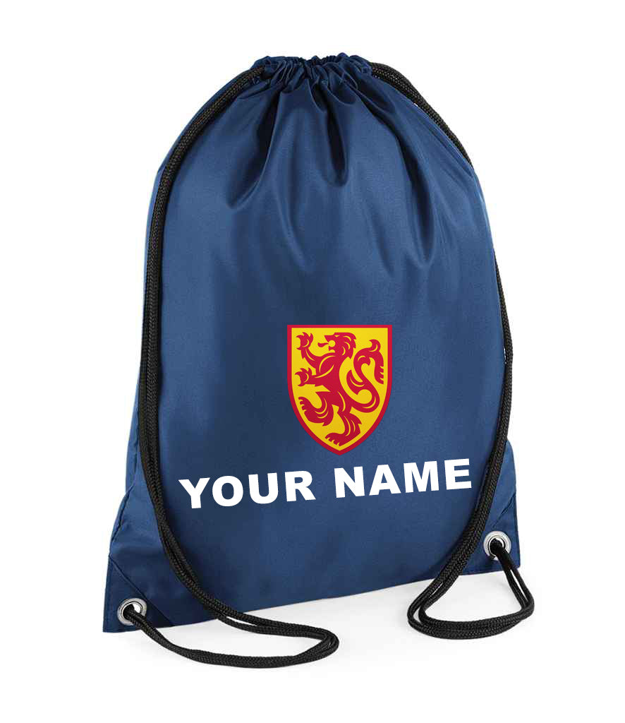 Personalised Scotland Style Kit Navy and White Football Shirt, White Shorts, Bag and Socks for Boys and Girls Best Birthday Gift for Children Kids Playwear