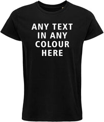 Prospo® Personalised Unisex Short Sleeve Crew Neck T-Shirt