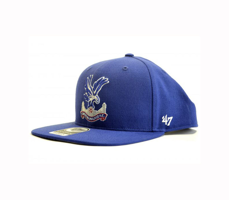 47 BRAND CRYSTAL PALACE NO SHOT CAPTAIN ROYAL BLUE SNAPBACK CAP