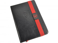 ARSENAL BANDED A5 PREMIUM LEATHER LOOK NOTEBOOK