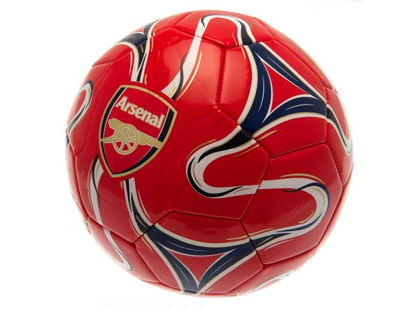 ARSENAL COSMOS RED SIZE 5 FOOTBALL