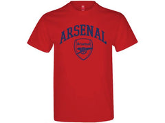 ARSENAL CREST T SHIRT YOUTHS RED