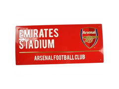 ARSENAL DARK METAL STREET SIGN