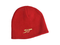 ARSENAL BEANIE CANNON INFANTS RED 34CM