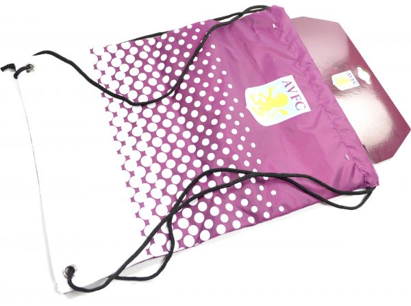 ASTON VILLA FADE GYM BAG